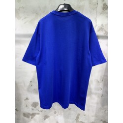 Balenciaga Copyright Large Fit Tee Royal